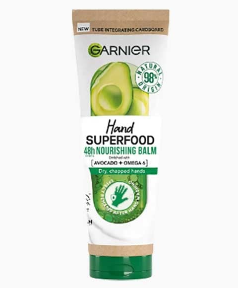 GARNIER HAND SUPERFOOD NOURISHING BALM WITH AVOCADO AND OM