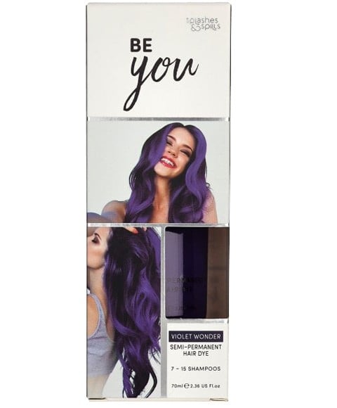 BE YOU VIOLET WONDER SEMI PERMANENT HAIR DYE 