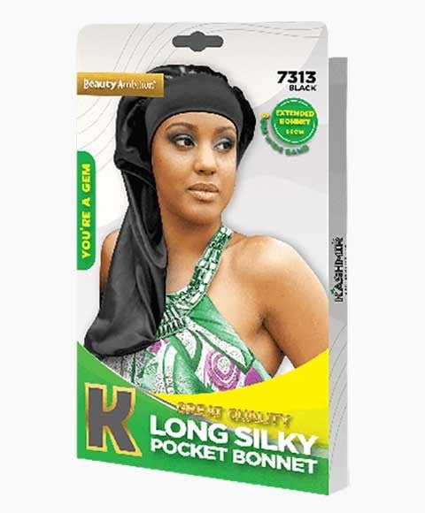 BEAUTY AMBITION GREAT QUALITY LONG SILKY POCKET BONNET 731