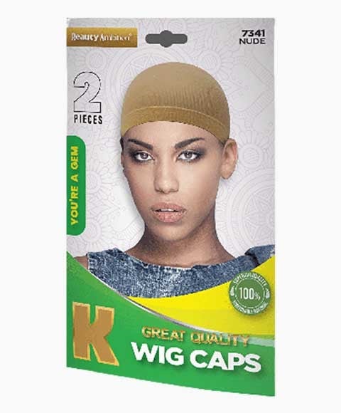 BEAUTY AMBITION GREAT QUALITY WIG CAPS 7341 NUDE 