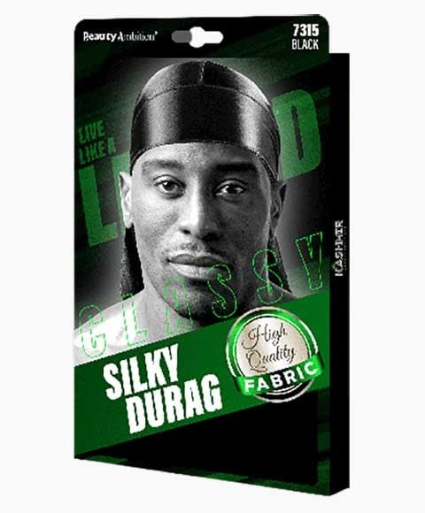 BEAUTY AMBITION CLASSY SILKY DURAG 7315 BLACK 