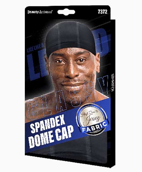 BEAUTY AMBITION CLASSY SPANDEX DOME CAP 7372 