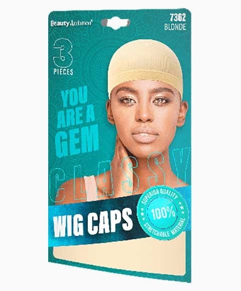 BEAUTY AMBITION CLASSY WIG CAPS 7362 BLONDE 
