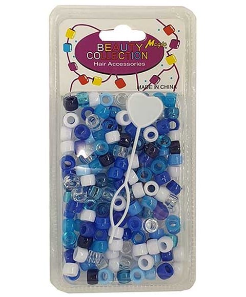 BEAUTY COLLECTION MAGIC HAIR BEADS SKY BLUE 