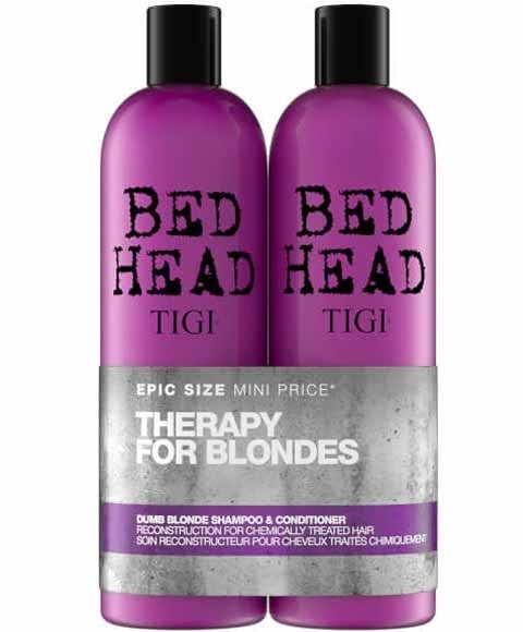 BED HEAD DUMB BLONDE TWEEN DUO SHAMPOO AND CONDITIONER 
