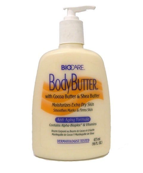 BODY BUTTER WITH COCOA AND SHEA BUTTER ANTI AGING PUMP LOT
