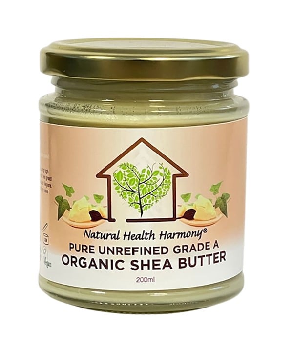 PURE UNREFINED GRADE A ORGANIC SHEA BODY BUTTER 