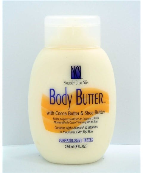 NATURALLY CLEAR SKIN BODY BUTTER WITH COCOA BUTTER AND SHE