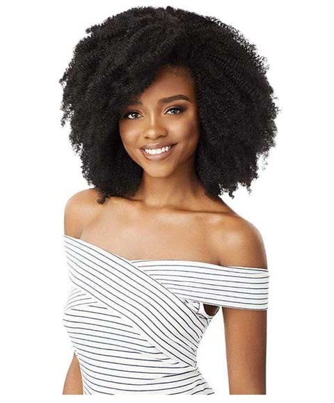 BIG BEAUTIFUL HAIR 4C CORKSCREW AFRO CLIP IN 