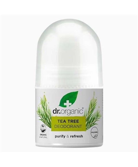 BIOACTIVE SKINCARE ORGANIC TEA TREE DEODORANT ROLL ON 