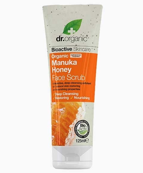 BIOACTIVE SKINCARE ORGANIC MANUKA HONEY FACE SCRUB 