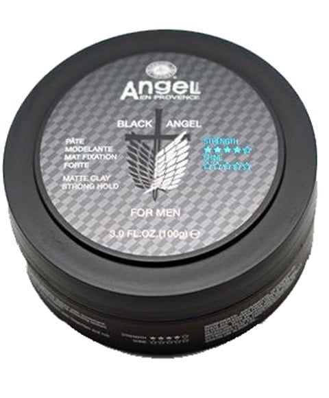 BLACK ANGEL FOR MEN STRONG HOLD MATTE CLAY 