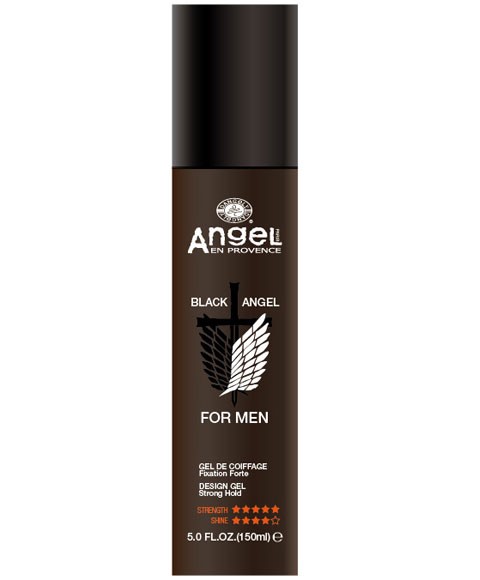 BLACK ANGEL FOR MEN STRONG HOLD DESIGN GEL 