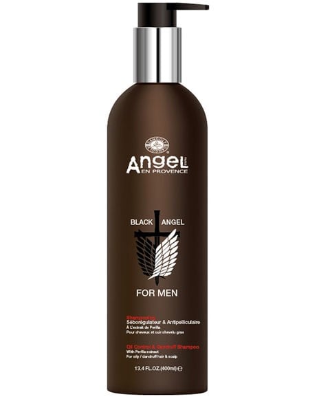 BLACK ANGEL FOR MEN OIL CONTROL AND DANDRUFF SHAMPOO 