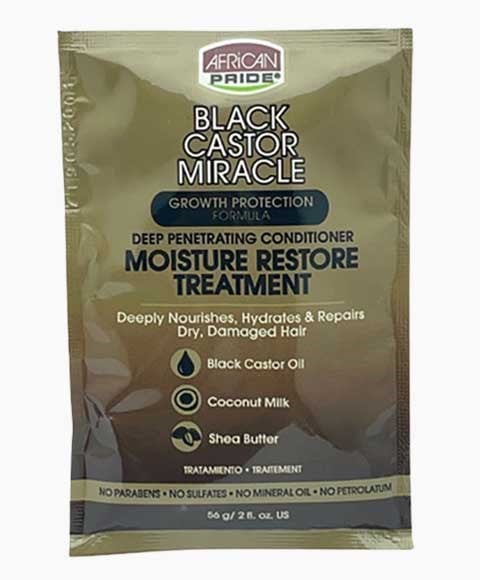 BLACK CASTOR MIRACLE GROWTH PROTECTION MOISTURE RESTORE TR