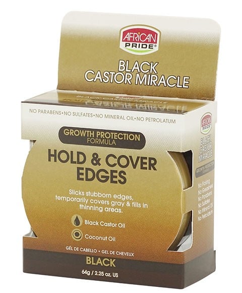 BLACK CASTOR MIRACLE HOLD AND COVER EDGES 