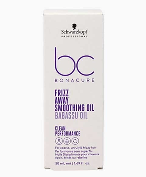 BONACURE FRIZZ AWAY SMOOTHING OIL BABASSU OIL 