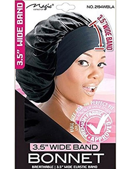 MAGIC COLLECTION  WIDE BAND BONNET 2194WBLA 