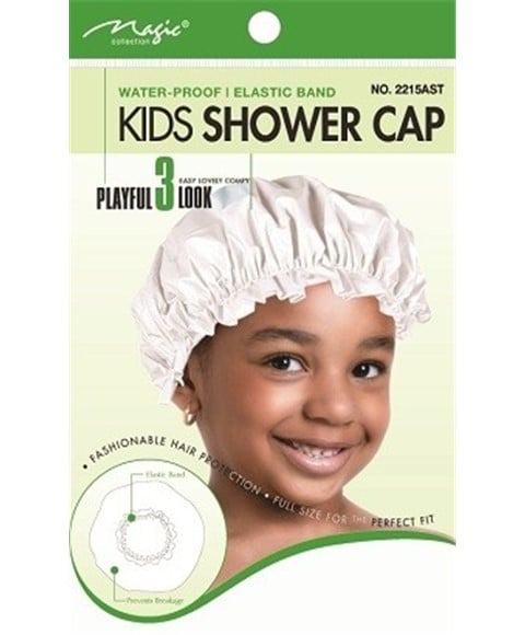 MAGIC COLLECTION WATERPOOF KIDS SHOWER CAP 2215 
