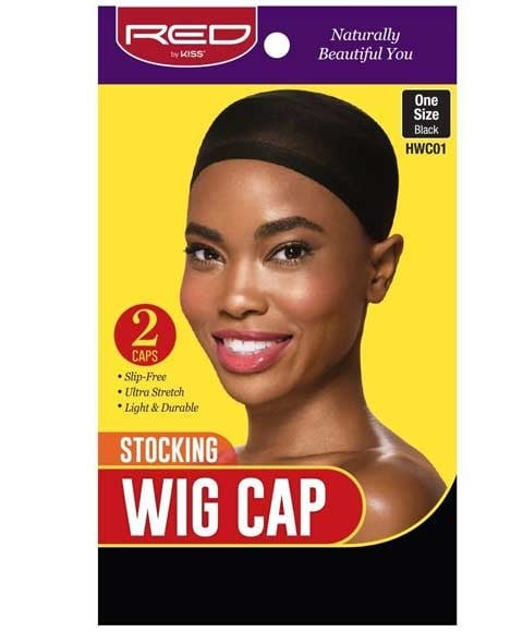 STOCKING WIG CAP BLACK HWC01 