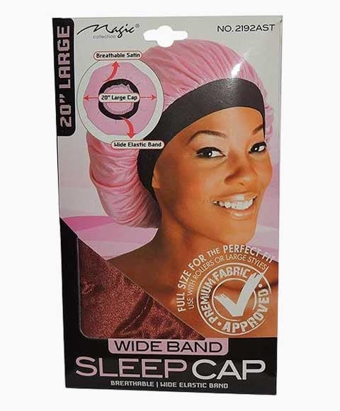 MAGIC COLLECTION WIDE BAND SLEEP CAP 2192AST 