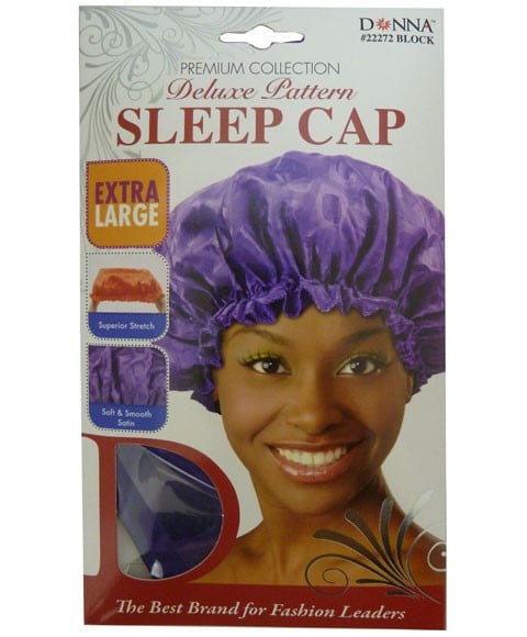 TITAN PREMIUM COLLECTION DELUXE PATTERN SLEEP CAP 22272 BL
