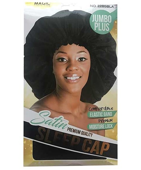 SATIN SLEEP CAP 2285BLA 