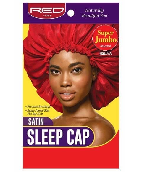 SATIN SLEEP CAP ASSORTED HSL03A 