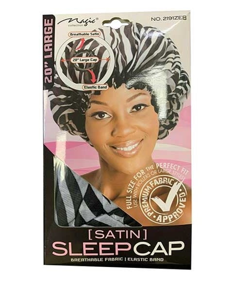 MAGIC COLLECTION SATIN SLEEP CAP 2191ZEB 