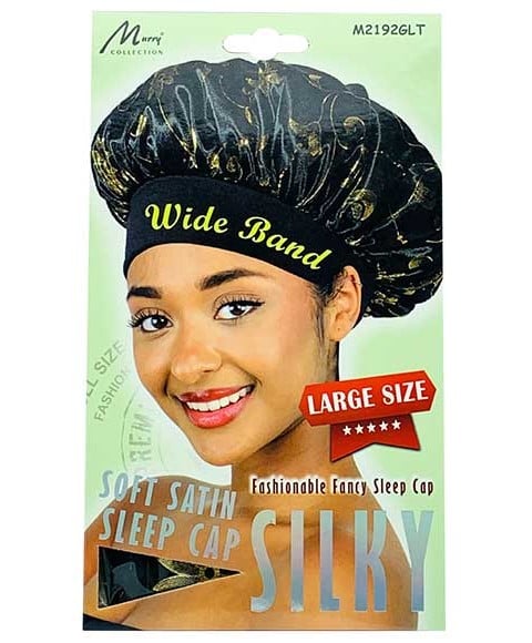 SOFT SATIN SILKY SLEEP CAP M2192GLT 