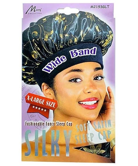 SOFT SATIN SILKY SLEEP CAP M2193GLT 
