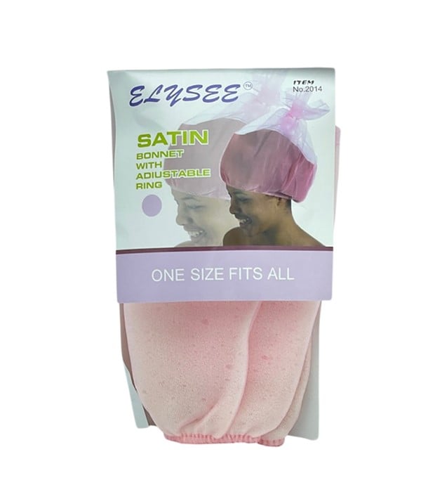 ELYSEE STAR SATIN BONNET WITH ADJUSTABLE RING 2014 