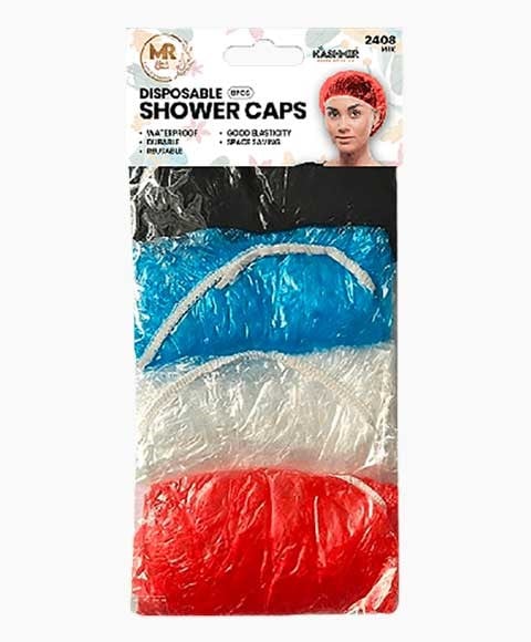 KASHMIR DISPOSABLE SHOWER CAPS 2408 MIX 