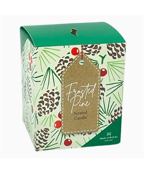 FROSTED PINE SCENTED CANDLE 