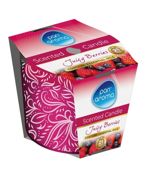 SCENTED CANDLE JUICY BERRIES 