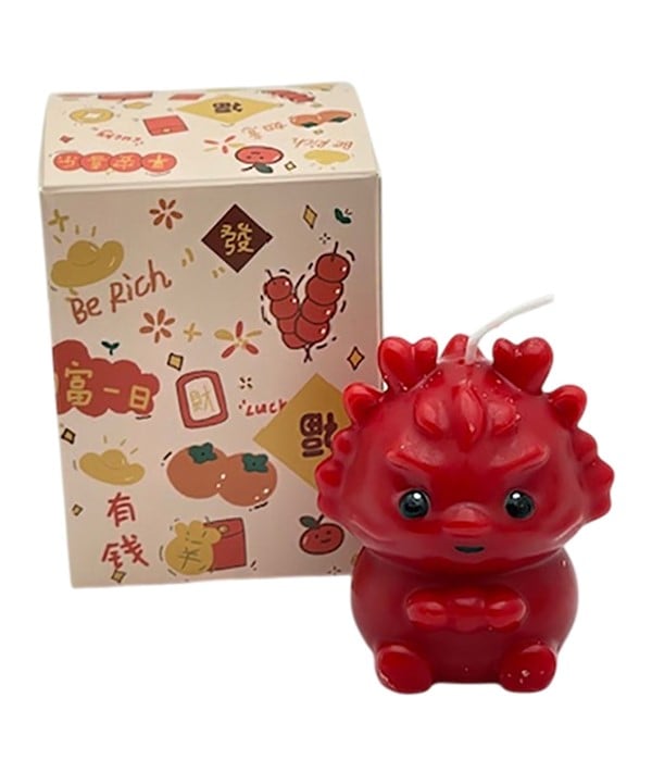CHINESE DRAGON SHAPED SCENTED CANDLE 