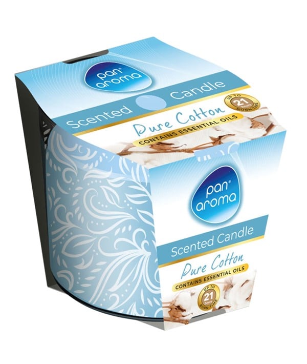 SCENTED CANDLE PURE COTTON 