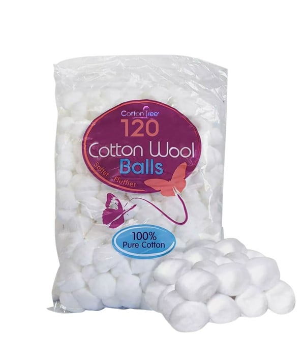 COTTON TREE COTTON WOOL BALLS 