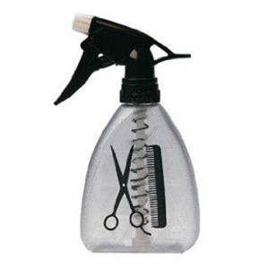 HAIRDRESSER PLASTIC WATER BOTTLE WITH PUMP 92SM2 