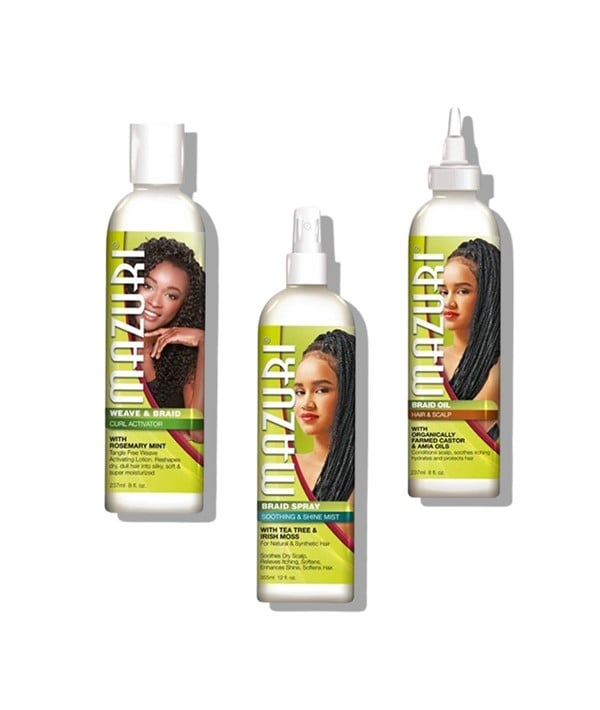 BRAIDS CARE COLLECTION MOISTURISING BRAIDS CARE BUNDLE 