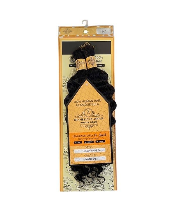 BRAZILIAN GLAMOUR VIRGIN GOLD DEEP WAVE BULK 