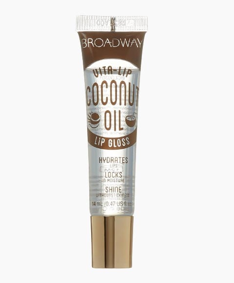 BROADWAY VITA LIP COCONUT OIL CLEAR LIP GLOSS BCLG03D1 