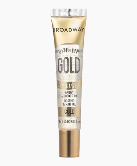 BROADWAY VITA LIP GOLD CLEAR LIP GLOSS BCLG09D1 