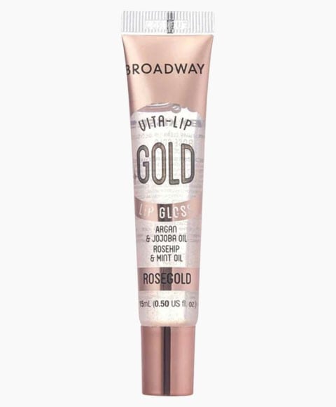 BROADWAY VITA LIP ROSE GOLD CLEAR LIP GLOSS BCLG10D1 