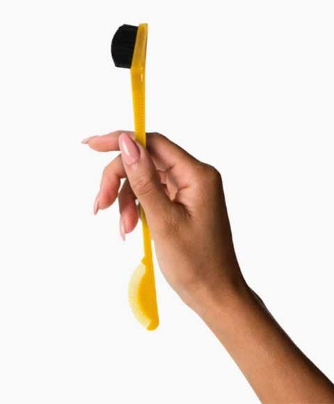 EDGE BRUSH SWINE BRISTLES EXTREME HARD EBBEH1 YELLOW 