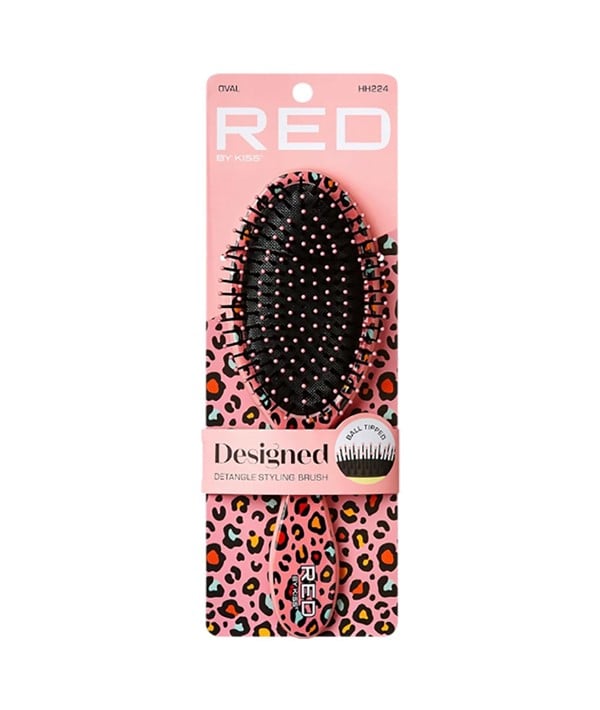 OVAL DESIGNED BALL TIPPED DETANGLE BRUSH HH224 