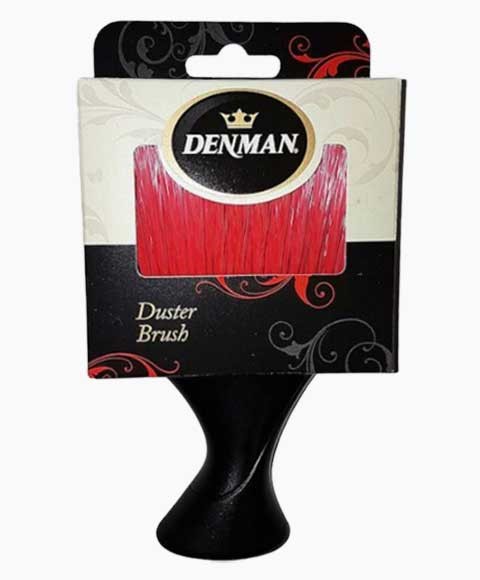 DENMAN DUSTER BRUSH FOR HAIRDRESSERS D78 BLACK AND RED BRI