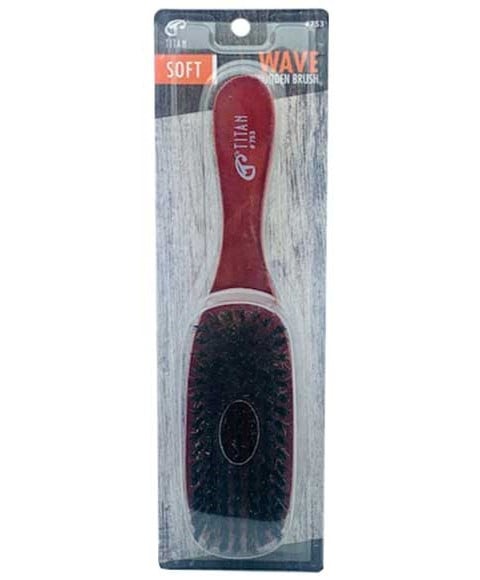 TITAN SOFT WAVE WOODEN BRUSH 753 