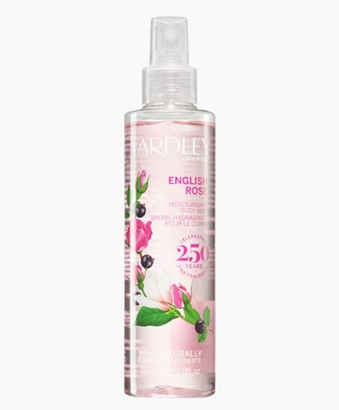 ENGLISH ROSE MOISTURISING BODY MIST 