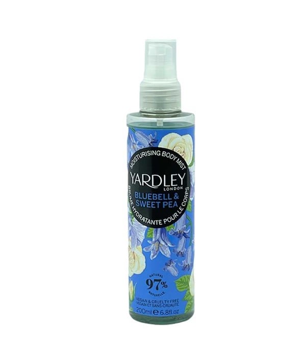 BLUEBELL AND SWEET PEA MOISTURISING BODY MIST 